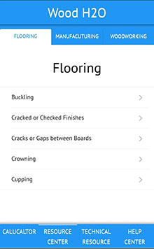 Woodh2o app flooring