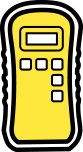 measure moisture in concrete, brick, and gypsum