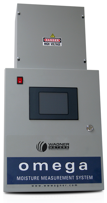 The most important tool for the forest industry - Omega In-Line Moisture Measurement System