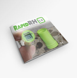 Learn how to use the Rapid RH L6 for concrete moisture testing