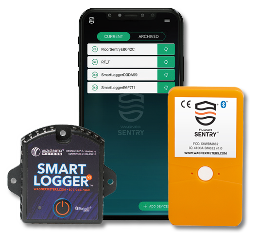 smart logger mobile app with floor sentry