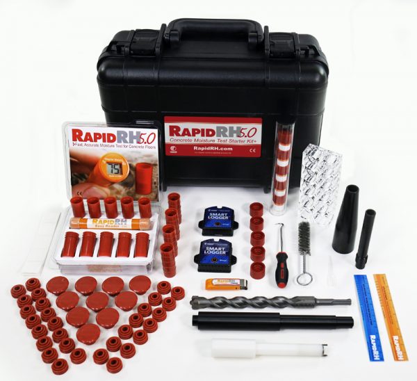 Concrete Moisture Test Starter Kit+ with Rapid RH® 5.0